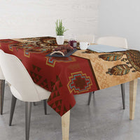 Eagle Native American Tablecloth Tribal Feather Dreamcatcher Boho Style