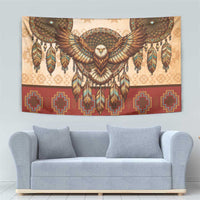 Eagle Native American Tapestry Tribal Feather Dreamcatcher Boho Style