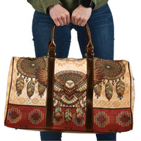 Eagle Native American Travel Bag Tribal Feather Dreamcatcher Boho Style