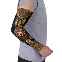 Bear Native American Arm Sleeves Tribal Feather Dreamcatcher Boho Style