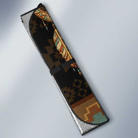 Bear Native American Auto Sun Shade Tribal Feather Dreamcatcher Boho Style