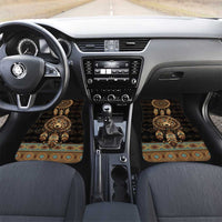 Bear Native American Car Mats Tribal Feather Dreamcatcher Boho Style