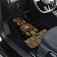 Bear Native American Car Mats Tribal Feather Dreamcatcher Boho Style