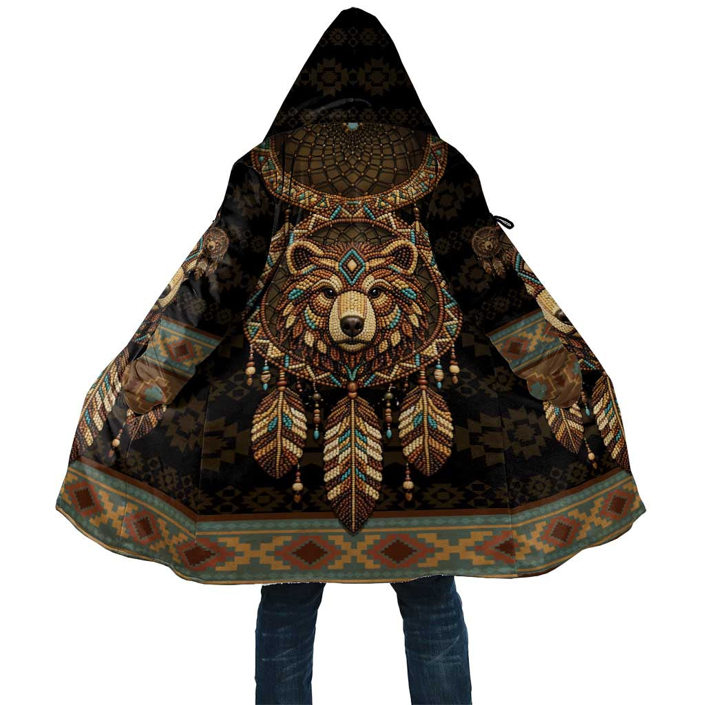 Bear Native American Cloak Tribal Feather Dreamcatcher Boho Style