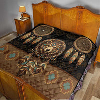 Bear Native American Quilt Tribal Feather Dreamcatcher Boho Style