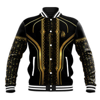 Personalized Egypt Was Sceptre Baseball Jacket Gold Pharaoh Patterns