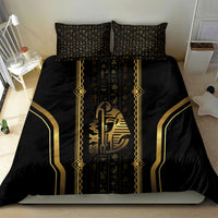 Egypt Was Sceptre Bedding Set Gold Pharaoh Patterns