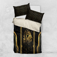 Egypt Was Sceptre Bedding Set Gold Pharaoh Patterns