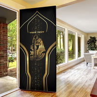 Personalized Egypt Was Sceptre Door Cover Gold Pharaoh Patterns
