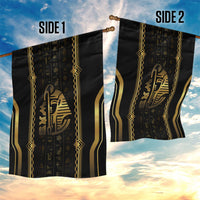Egypt Was Sceptre Garden Flag Gold Pharaoh Patterns