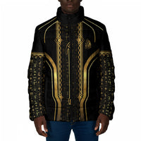 Personalized Egypt Was Sceptre Padded Jacket Gold Pharaoh Patterns