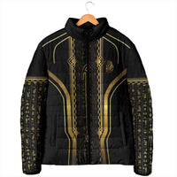 Personalized Egypt Was Sceptre Padded Jacket Gold Pharaoh Patterns