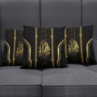 Egypt Was Sceptre Pillow Cover Gold Pharaoh Patterns