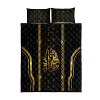Egypt Was Sceptre Quilt Bed Set Gold Pharaoh Patterns