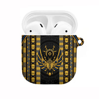 Egypt The Scarab Beetle AirPods Case Winged Solar Amulet Symbol