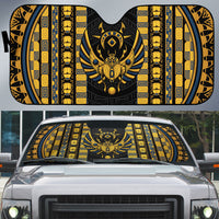 Egypt The Scarab Beetle Auto Sun Shade Winged Solar Amulet Symbol