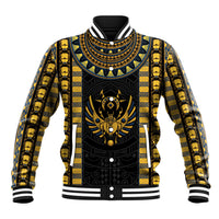 Egypt The Scarab Beetle Baseball Jacket Winged Solar Amulet Symbol