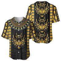 Egypt The Scarab Beetle Baseball Jersey Winged Solar Amulet Symbol