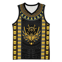 Egypt The Scarab Beetle Basketball Jersey Winged Solar Amulet Symbol