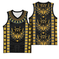 Egypt The Scarab Beetle Basketball Jersey Winged Solar Amulet Symbol