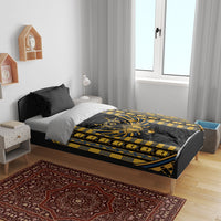 Egypt The Scarab Beetle Bedding Set Winged Solar Amulet Symbol