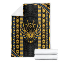 Egypt The Scarab Beetle Blanket Winged Solar Amulet Symbol