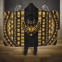 Egypt The Scarab Beetle Hooded Blanket Winged Solar Amulet Symbol