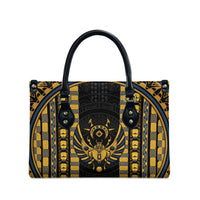 Egypt The Scarab Beetle Leather Bag Winged Solar Amulet Symbol