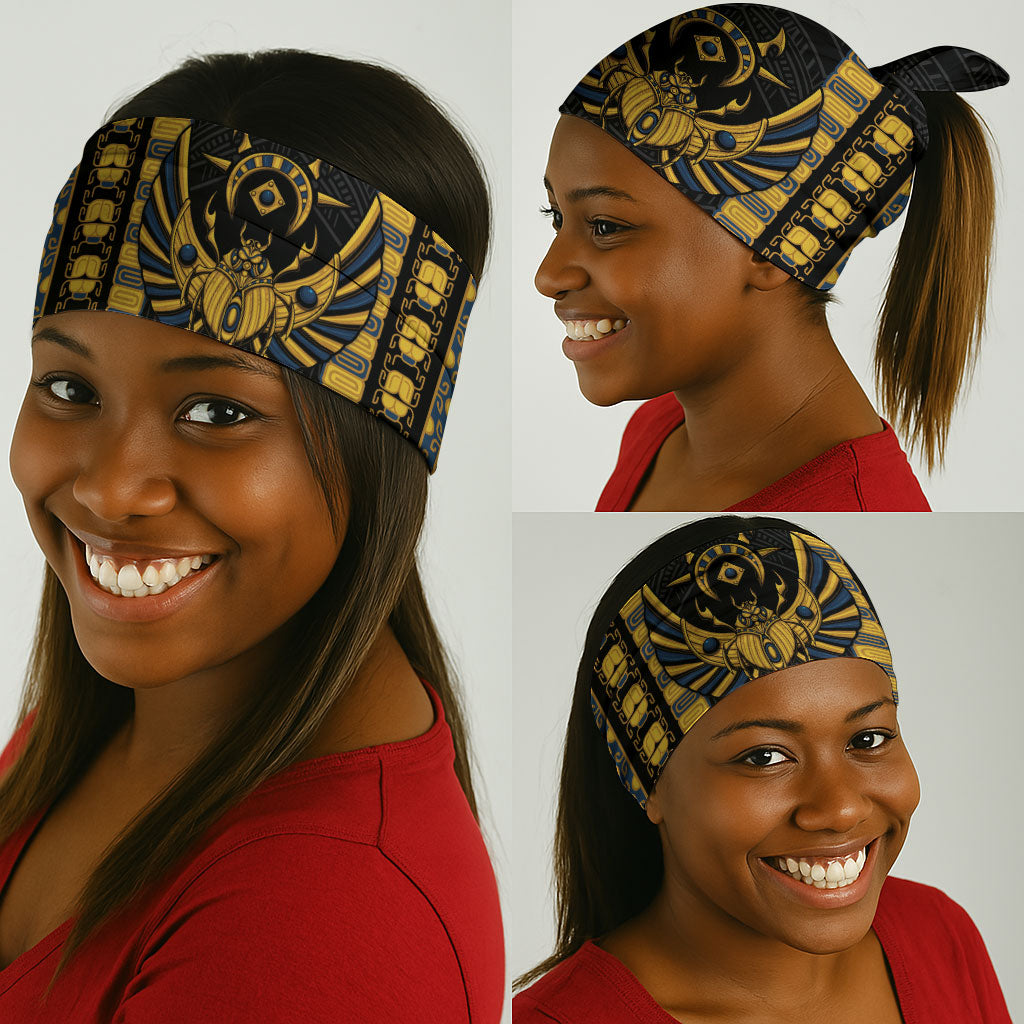 Egypt The Scarab Beetle Neck Gaiter Winged Solar Amulet Symbol