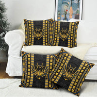 Egypt The Scarab Beetle Pillow Cover Winged Solar Amulet Symbol