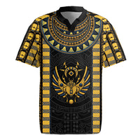 Egypt The Scarab Beetle Rugby Jersey Winged Solar Amulet Symbol