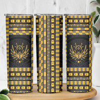 Egypt The Scarab Beetle Skinny Tumbler Winged Solar Amulet Symbol