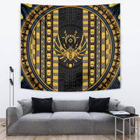 Egypt The Scarab Beetle Tapestry Winged Solar Amulet Symbol