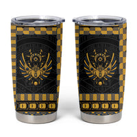 Egypt The Scarab Beetle Tumbler Cup Winged Solar Amulet Symbol