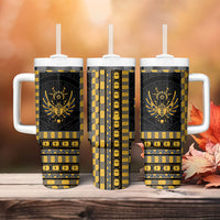 Egypt The Scarab Beetle Tumbler With Handle Winged Solar Amulet Symbol