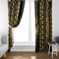 Egypt The Scarab Beetle Window Curtain Winged Solar Amulet Symbol