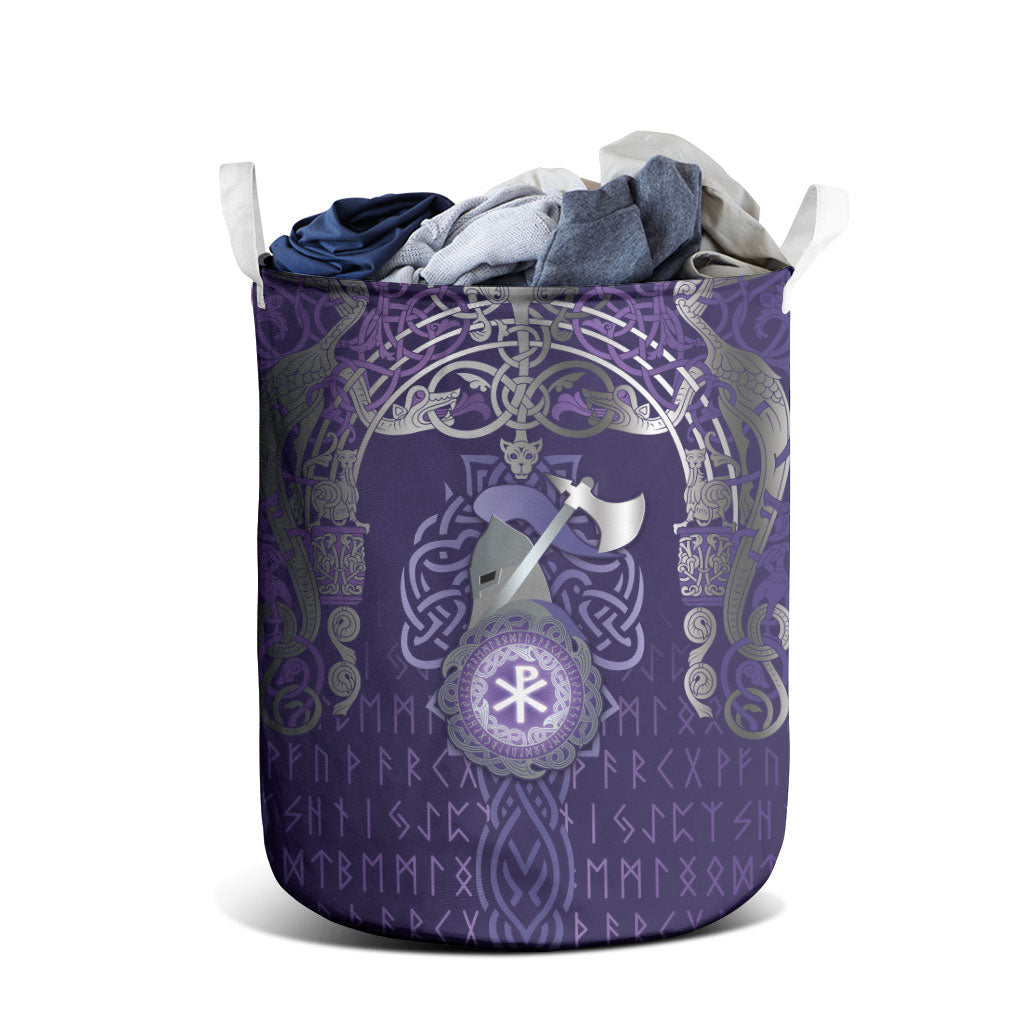 Vikings The Varangian Guard Laundry Basket Ancient Chi Rho Symbols