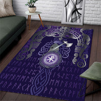 Vikings The Varangian Guard Area Rug Ancient Chi Rho Symbols