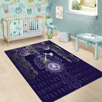 Vikings The Varangian Guard Area Rug Ancient Chi Rho Symbols