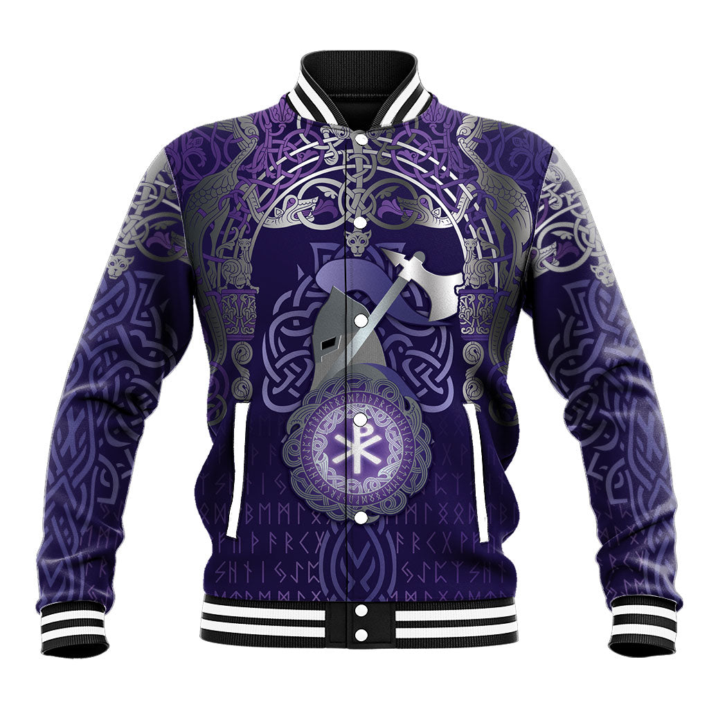 Vikings The Varangian Guard Baseball Jacket Ancient Chi Rho Symbols