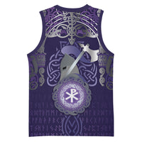 Vikings The Varangian Guard Basketball Jersey Ancient Chi Rho Symbols