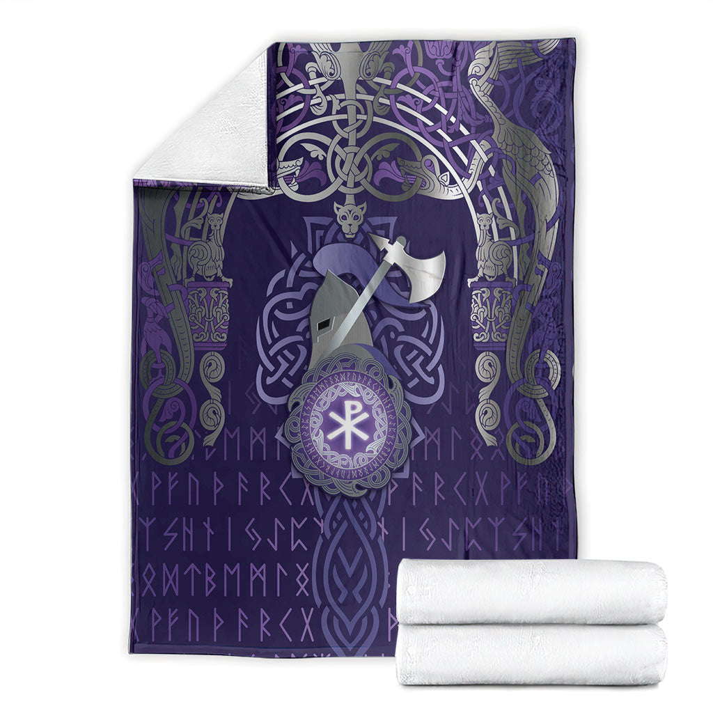 Vikings The Varangian Guard Blanket Ancient Chi Rho Symbols