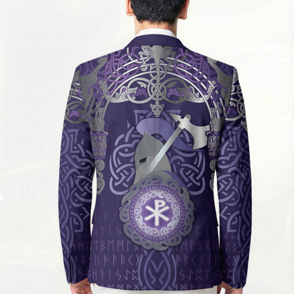 Vikings The Varangian Guard Blazer Ancient Chi Rho Symbols