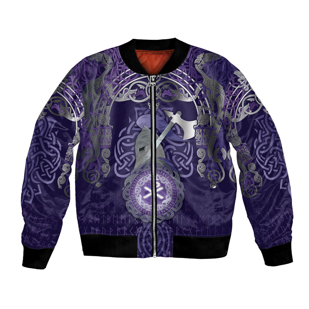 Vikings The Varangian Guard Bomber Jacket Ancient Chi Rho Symbols
