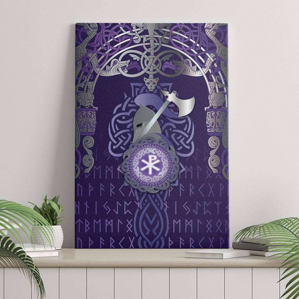 Vikings The Varangian Guard Canvas Wall Art Ancient Chi Rho Symbols