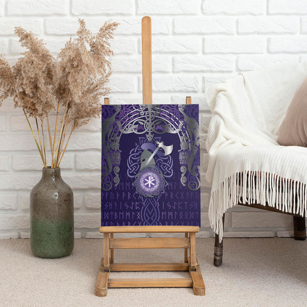 Vikings The Varangian Guard Canvas Wall Art Ancient Chi Rho Symbols