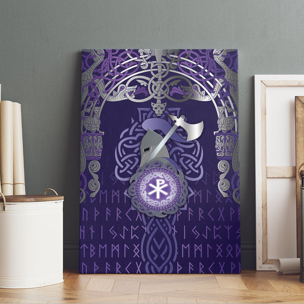 Vikings The Varangian Guard Canvas Wall Art Ancient Chi Rho Symbols