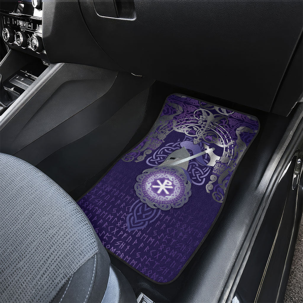 Vikings The Varangian Guard Car Mats Ancient Chi Rho Symbols