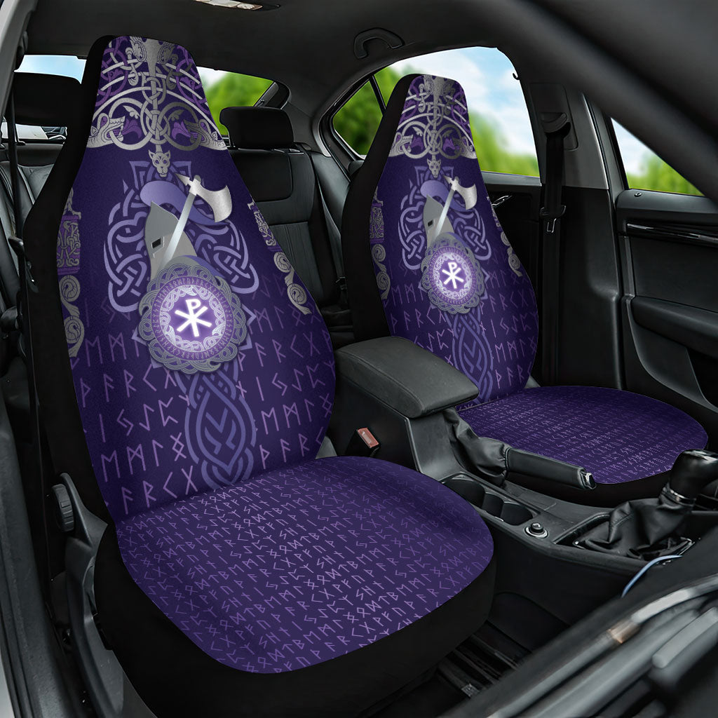 Vikings The Varangian Guard Car Seat Cover Ancient Chi Rho Symbols