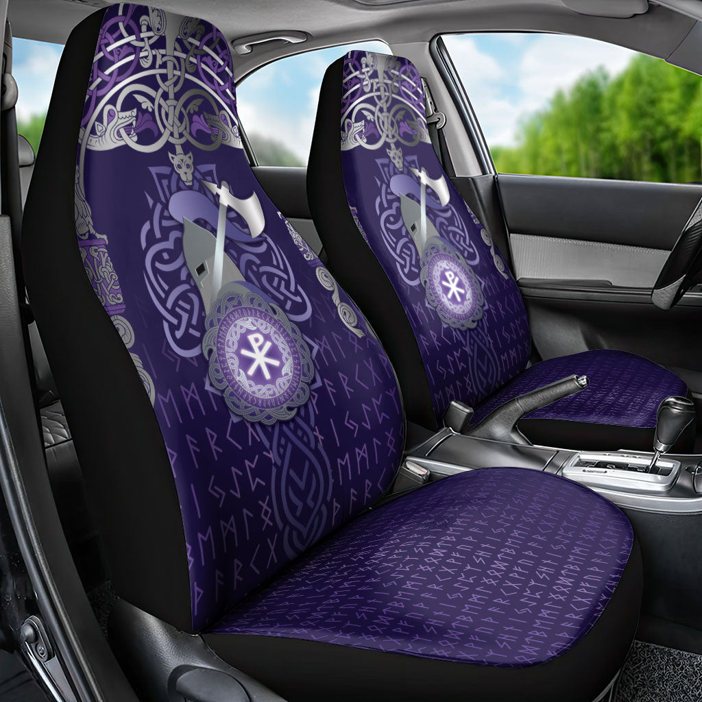 Vikings The Varangian Guard Car Seat Cover Ancient Chi Rho Symbols